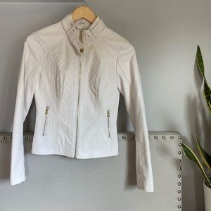 ❔ Guess Faux-leather Moto Jacket